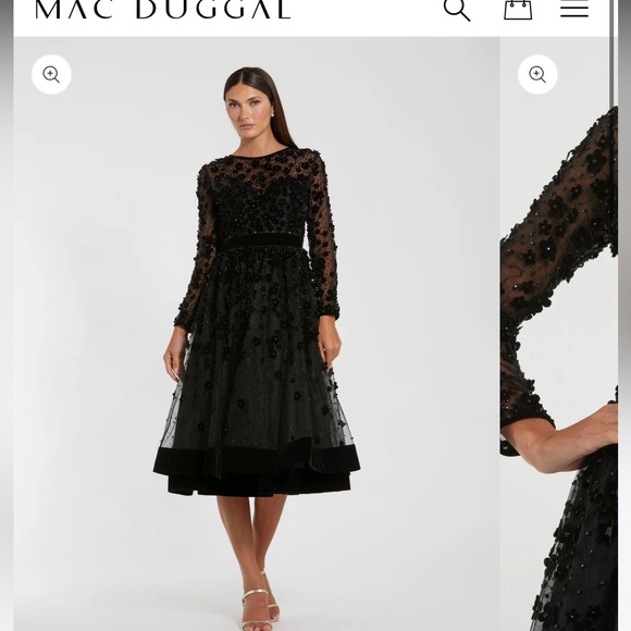 NWT Mac Duggal Dress - Picture 2 of 6